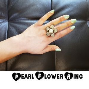 Pearl Flower Ring